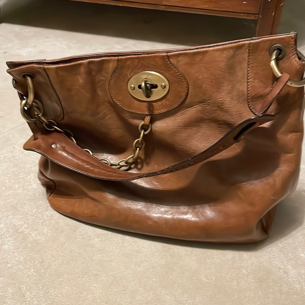 Used PAOLO MASI Leather bag.